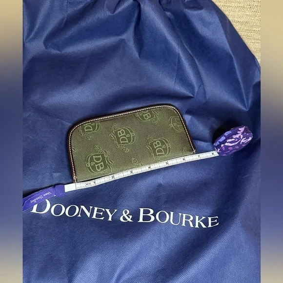 Dooney & Burke Signature Monogram Canvas Tote - Picture 17 of 17